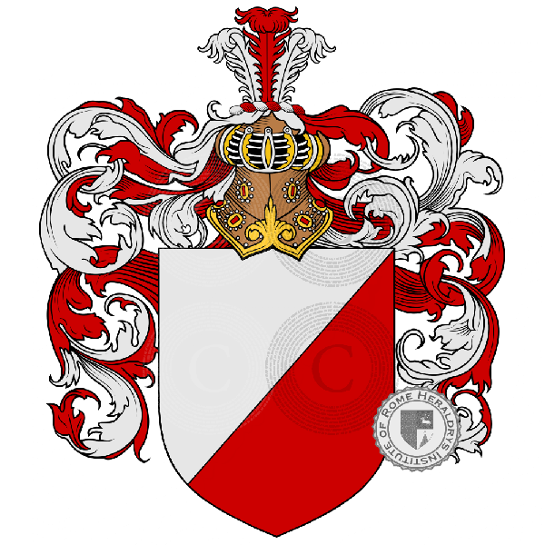 Coat of arms of family Tinghi
