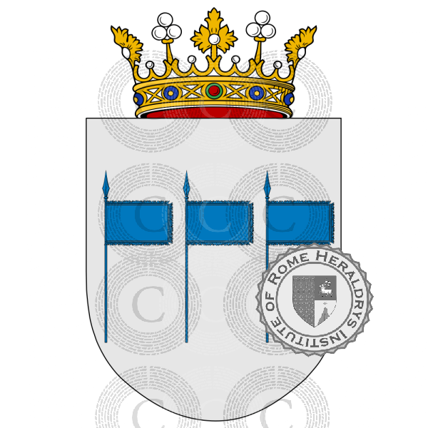 Wappen der Familie Cariño