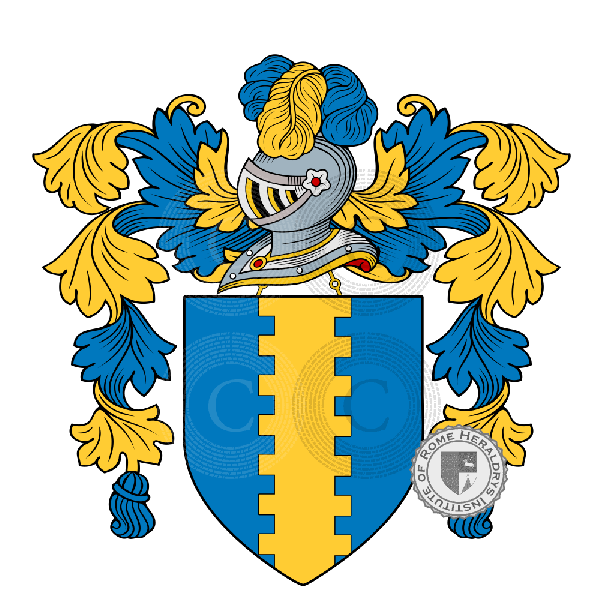 Coat of arms of family Paola
