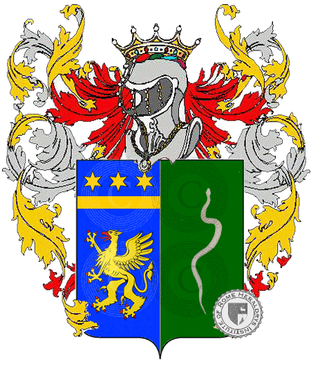 Wappen der Familie amato de serpis    