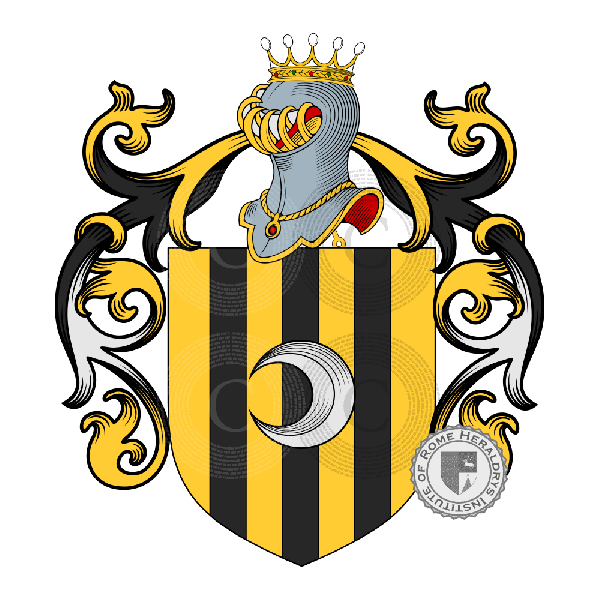 Coat of arms of family Stoppa