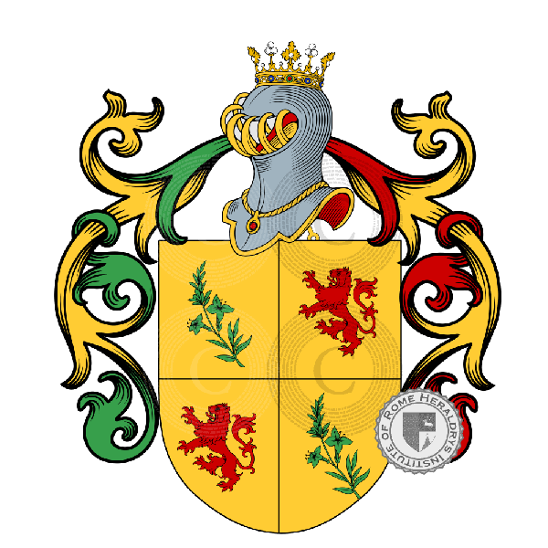 Coat of arms of family Romero