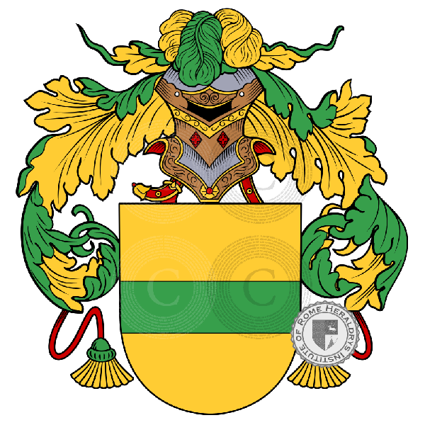 Coat of arms of family Cepa