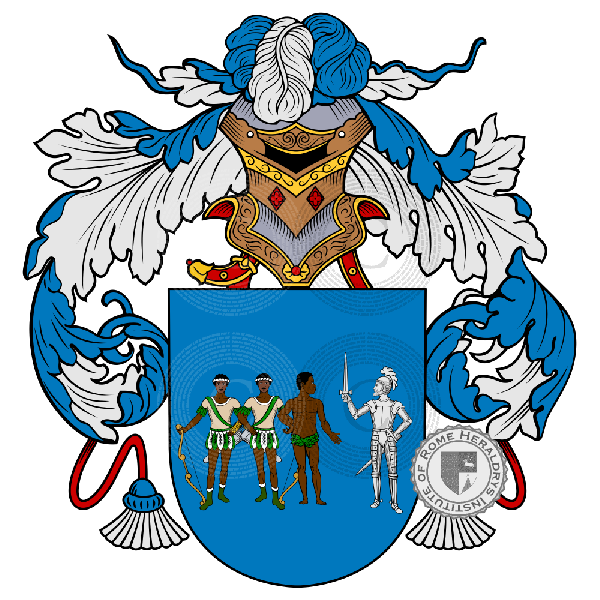 Coat of arms of family Arca