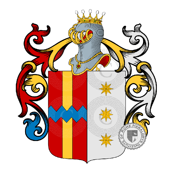 Coat of arms of family Brini