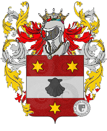 Coat of arms of family bragelogne    