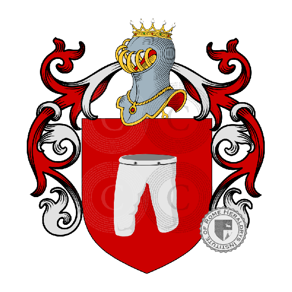Coat of arms of family Braga
