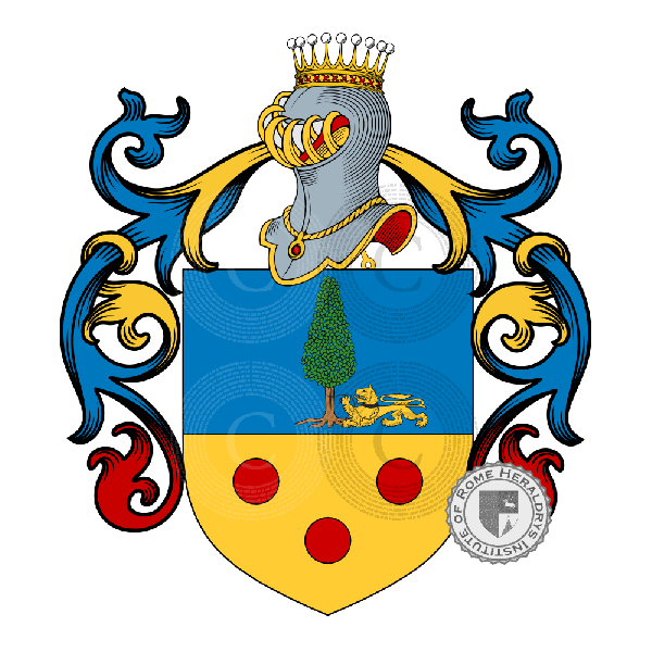 Coat of arms of family Abbati