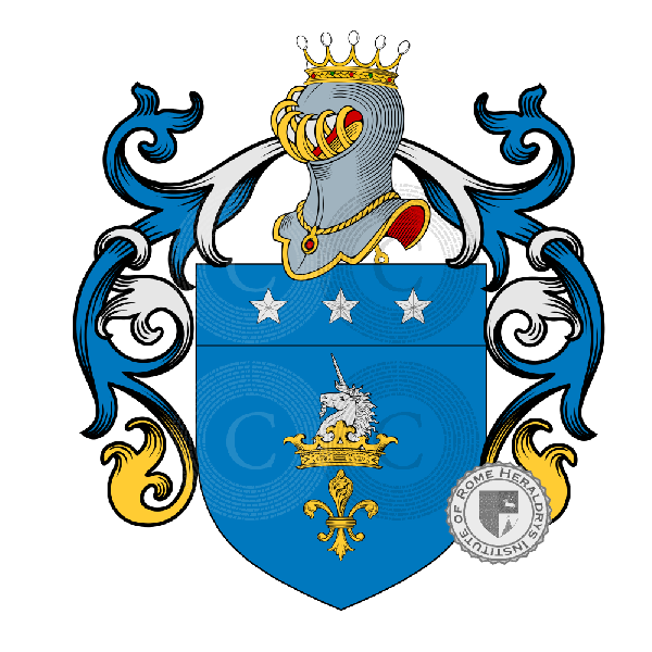 Coat of arms of family de Mongis