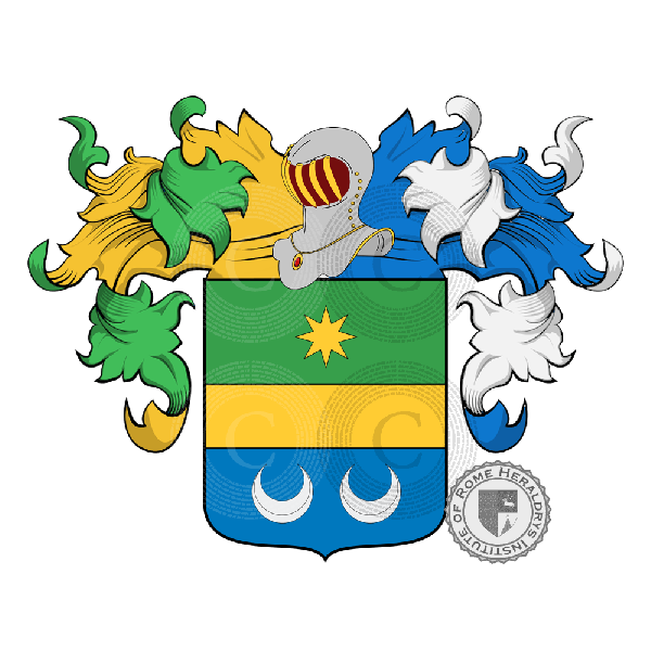 Coat of arms of family Perfetti