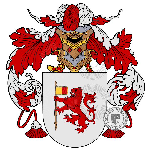Coat of arms of family Valdès