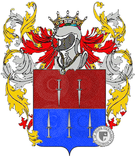 Coat of arms of family ghiglione            