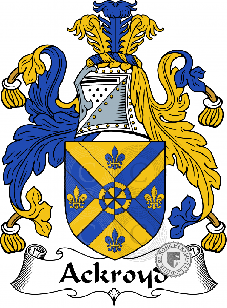 Wappen der Familie Ackroyd
