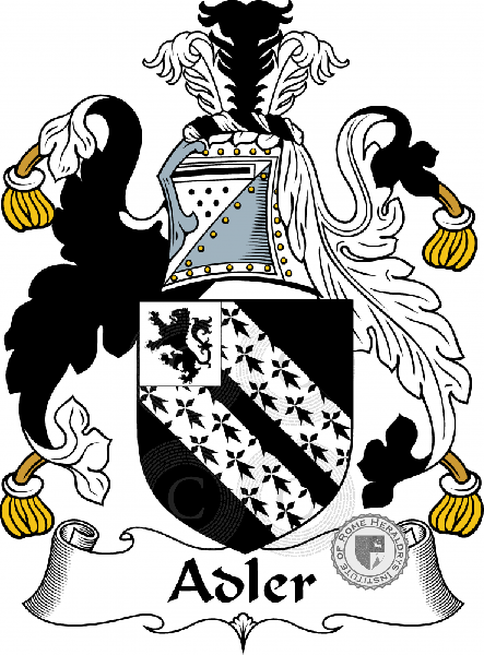 Coat of arms of family Adler