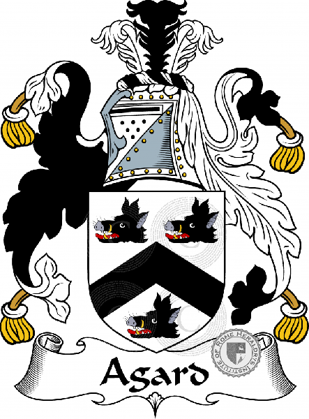 Coat of arms of family Agard
