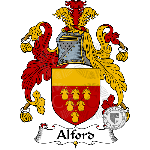 Escudo de la familia Alford