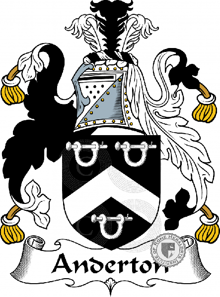 Coat of arms of family Anderton