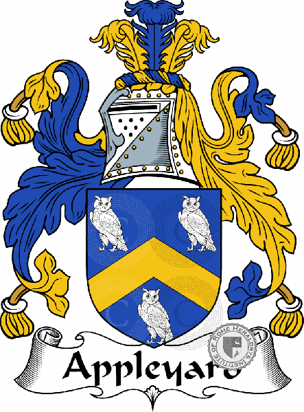 Wappen der Familie Appleyard