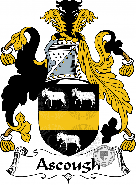 Wappen der Familie Ascough