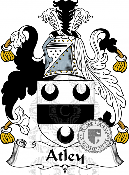 Coat of arms of family Atley