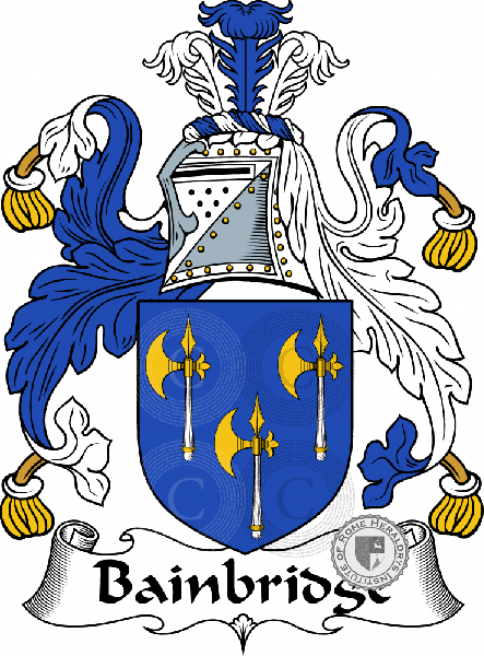 Escudo de la familia Bainbridge