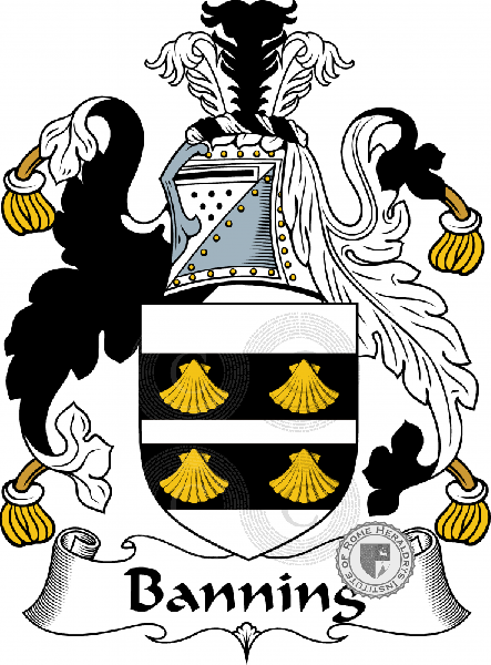 Coat of arms of family Banning