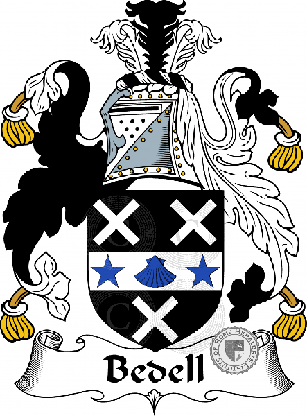 Wappen der Familie Bedell