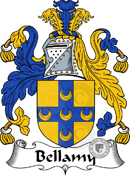 Wappen der Familie Bellamy