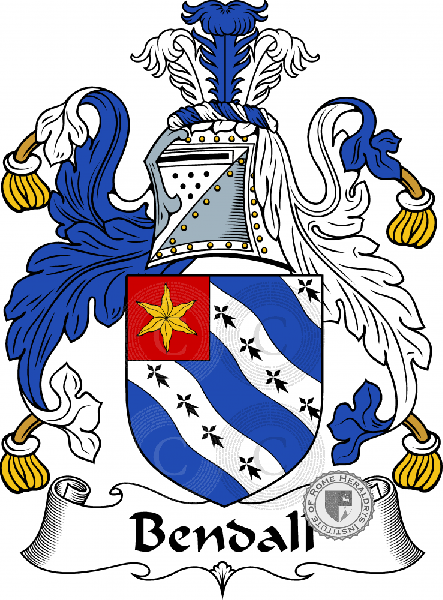 Coat of arms of family Bendall