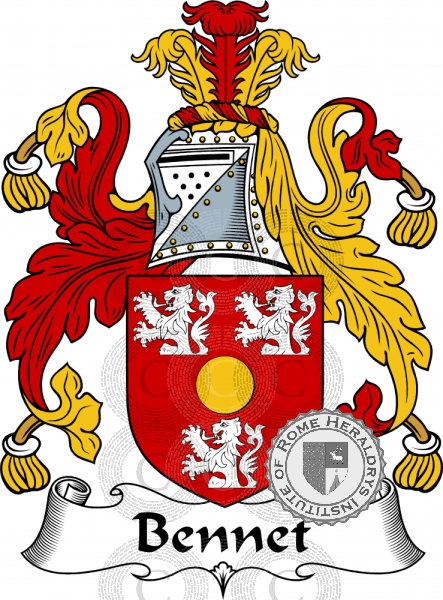Wappen der Familie Bennet