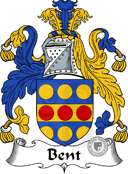 Coat of arms of family Bent