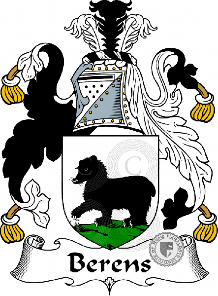 Coat of arms of family Berens