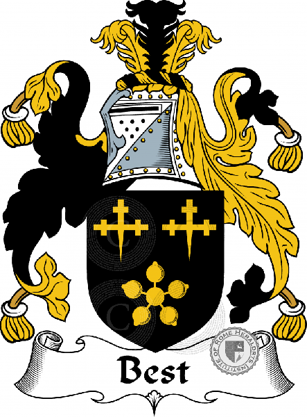 Coat of arms of family Best