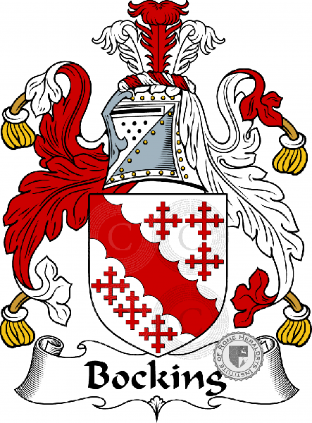 Coat of arms of family Bocking