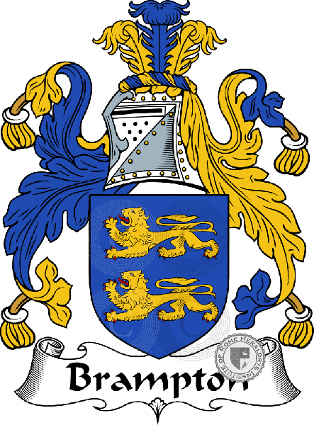 Coat of arms of family Brampton