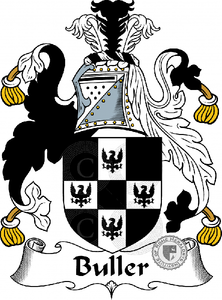 Coat of arms of family Buller