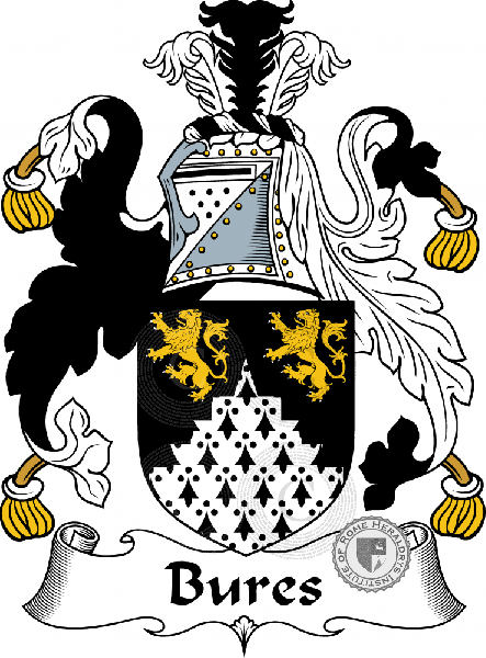 Coat of arms of family Bures