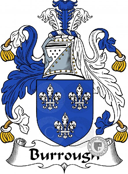 Wappen der Familie Burrough