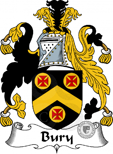 Wappen der Familie Bury