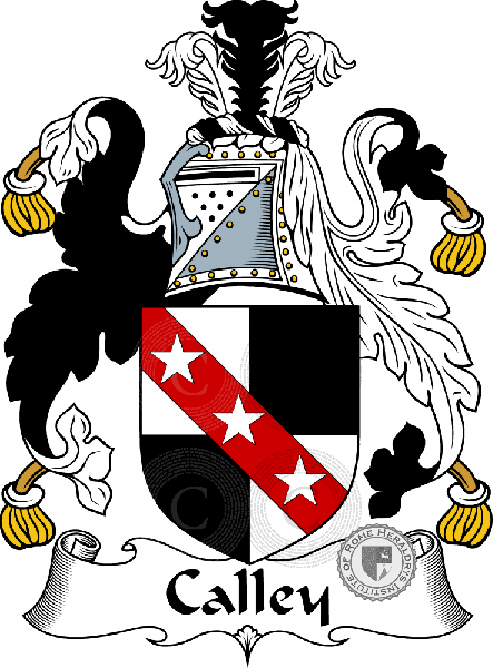 Coat of arms of family Calley