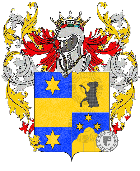 Coat of arms of family meniconi    