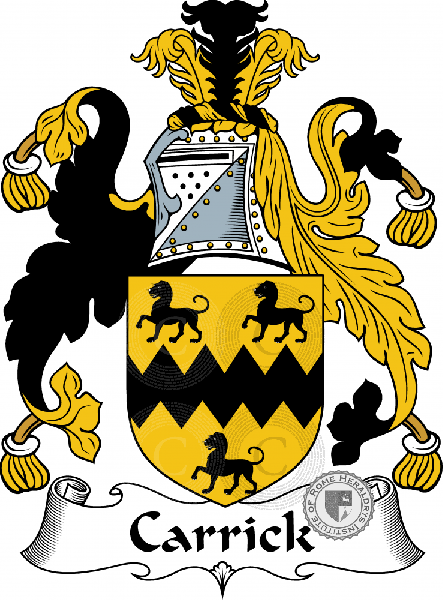 Wappen der Familie Carrick