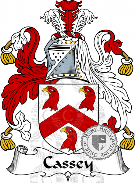 Coat of arms of family Cassey