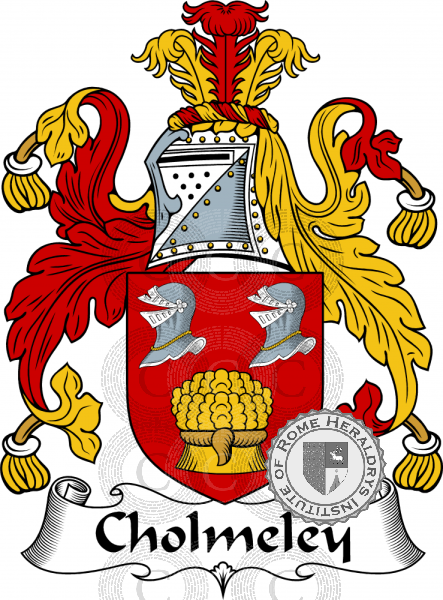 Wappen der Familie Cholmeley