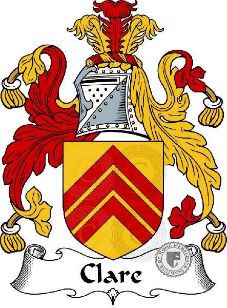 Coat of arms of family Clare