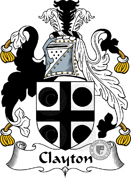 Coat of arms of family Clayton