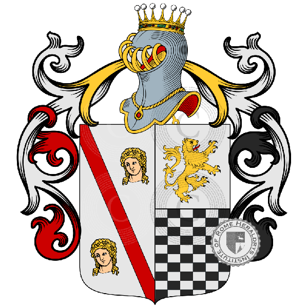 Coat of arms of family Bruno