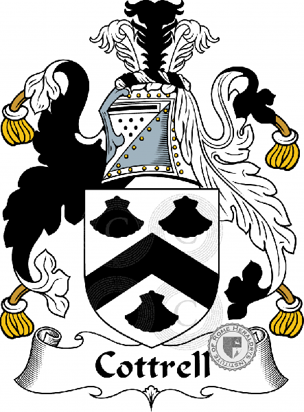 Coat of arms of family Cottrell
