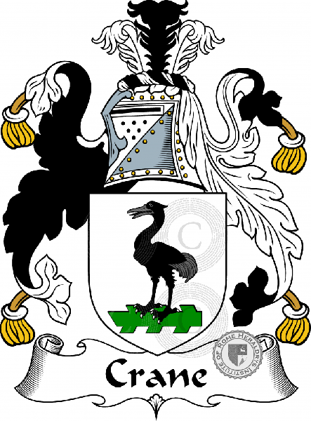 Coat of arms of family Crane I