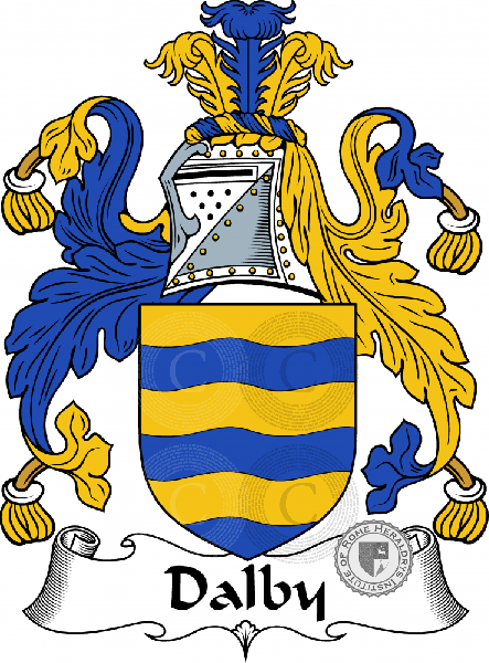 Coat of arms of family Dalby